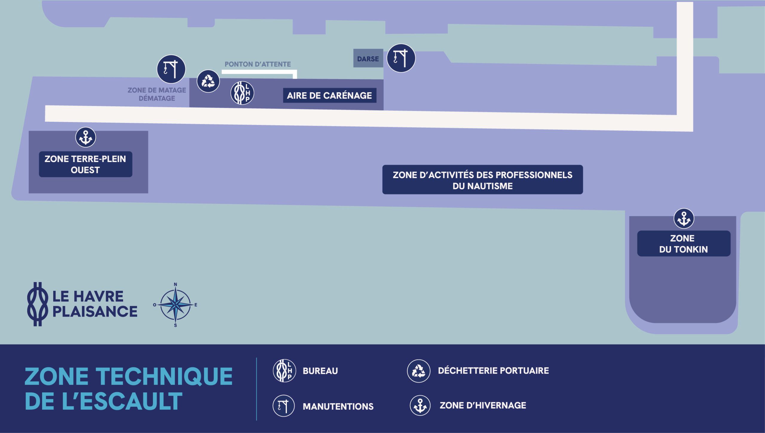 Plans Zone Technique de L'Escaut